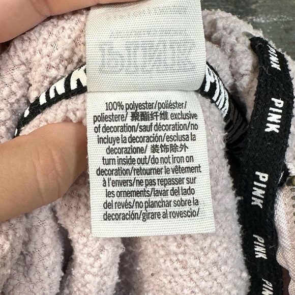 PINK Victoria’s Secret Pink Half Zip Jacket Size Small - Picture 9 of 9